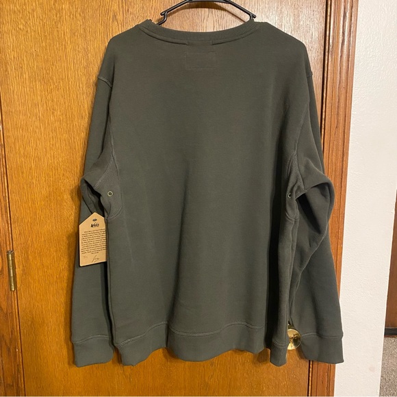 Men's Large REI Co-op 80th Anniversary Limited Staff Edition Sweatshirt - NWT - Picture 10 of 14